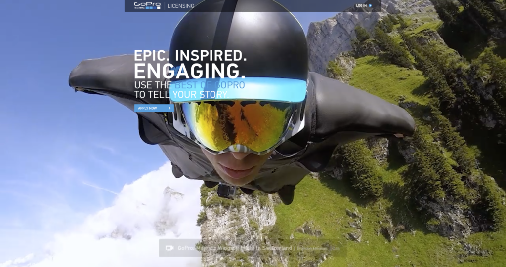 GoPro Unveils Its Premium Content Licensing Portal - Definition