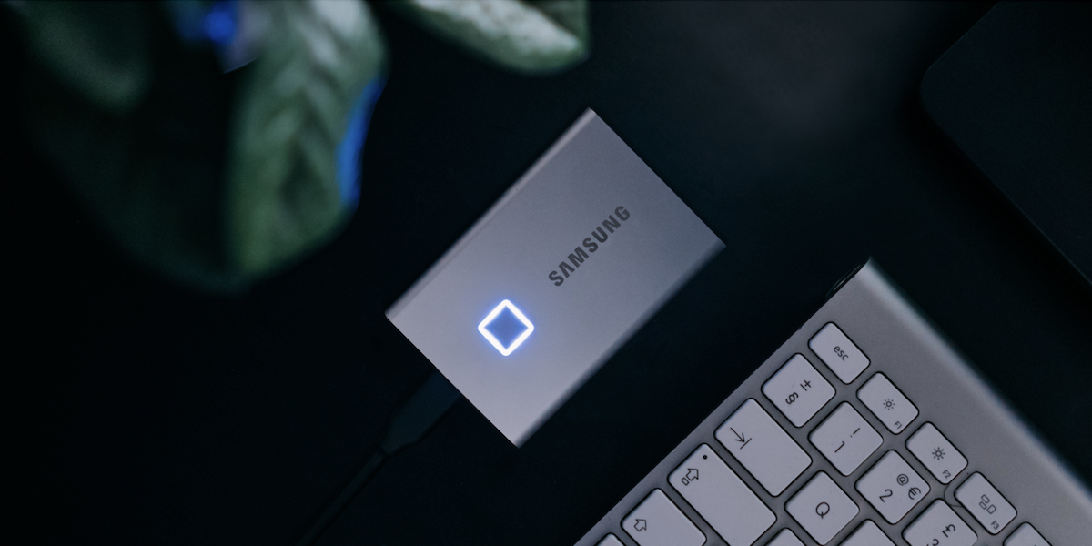 The Samsung T7 Touch SSD is a Fantastic Secure Portable Storage Solution