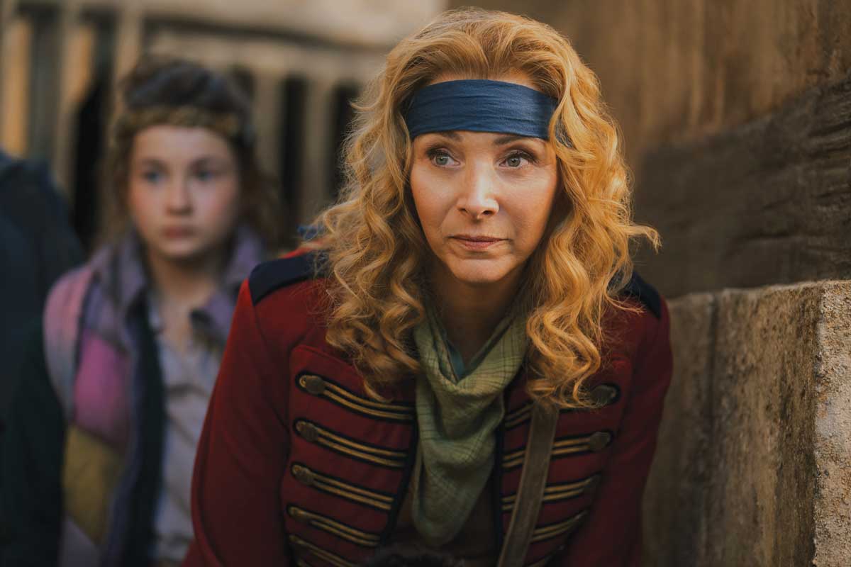 Lisa Kudrow lends her talents as the wise-cracking Penelope, leader of the misfit group of thieves