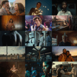 A mosaic showing numerous films and nominees