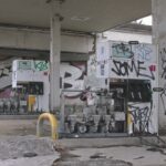gas station